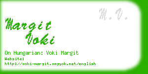 margit voki business card